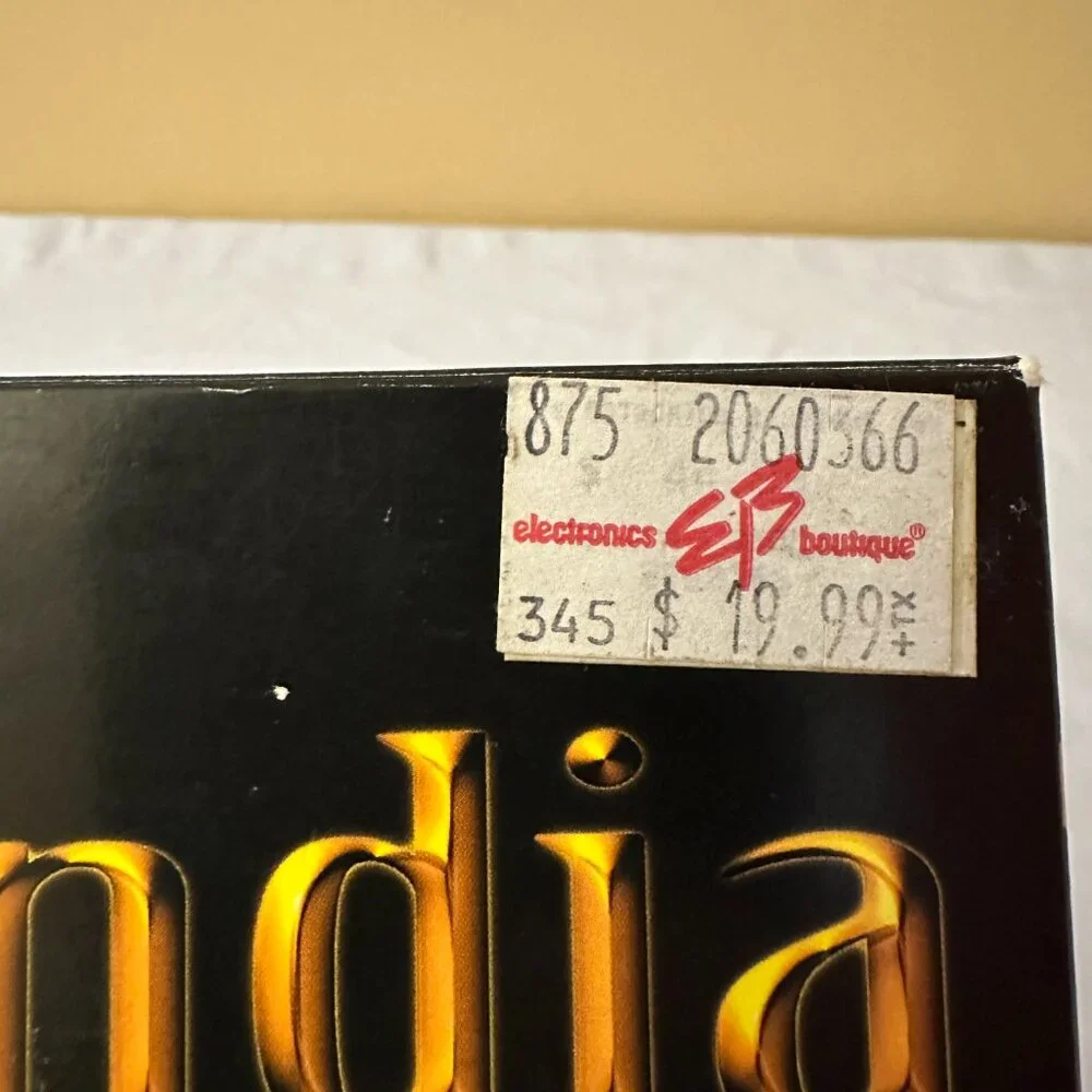 Road To India : Between Hell and Nirvana / 2001 PC Game w/ Big Box, Manual, Etc.